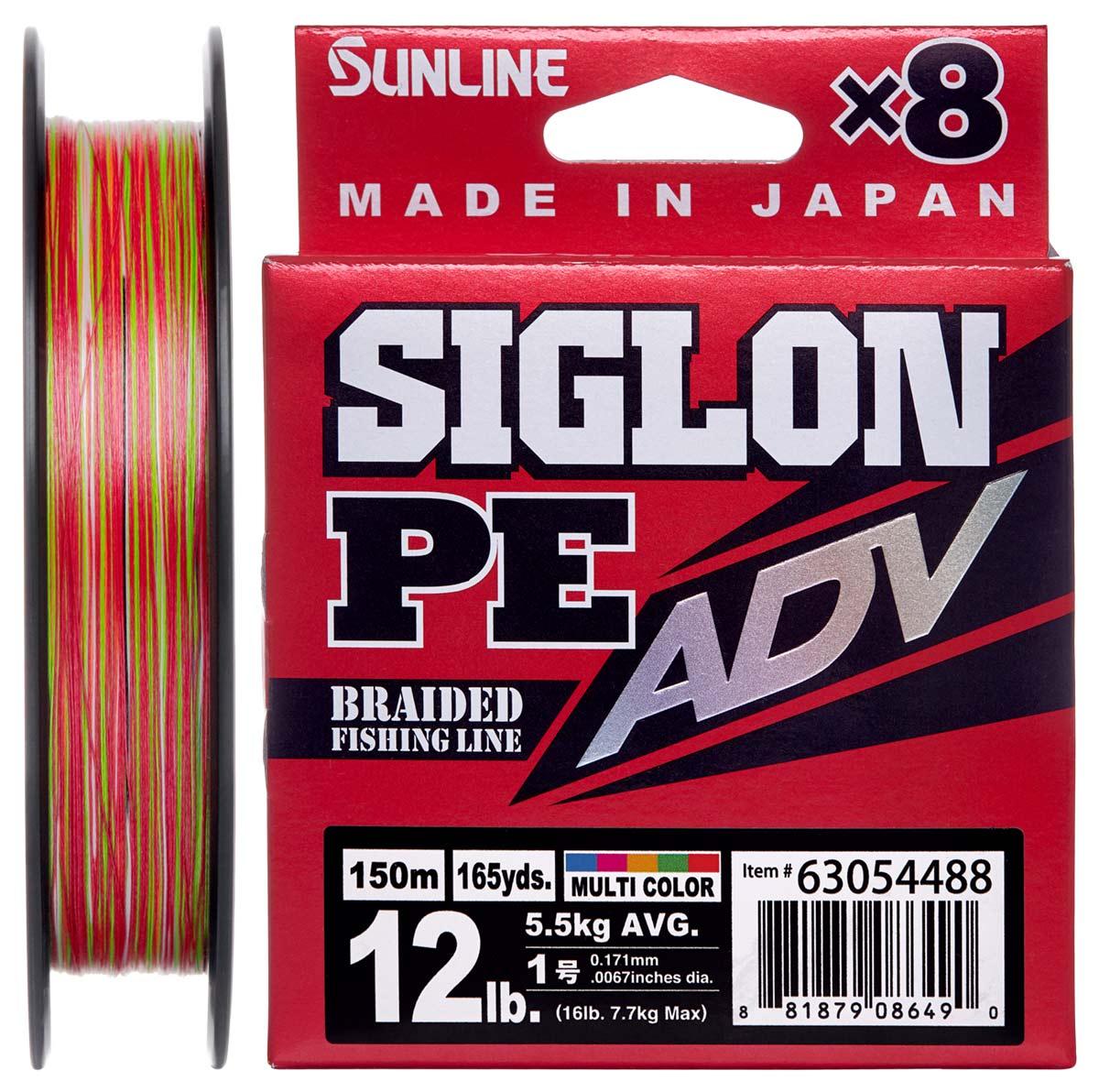 Шнур Sunline Siglon PE ADV х8 150m (мульти.) #2.0/0.242mm 24lb/10.9kg (1658.10.86)
Шнур Sunline Siglon PE ADV х8 150m (мульти.) #2.0/0.242mm 24lb/10.9kg (1658.10.86)