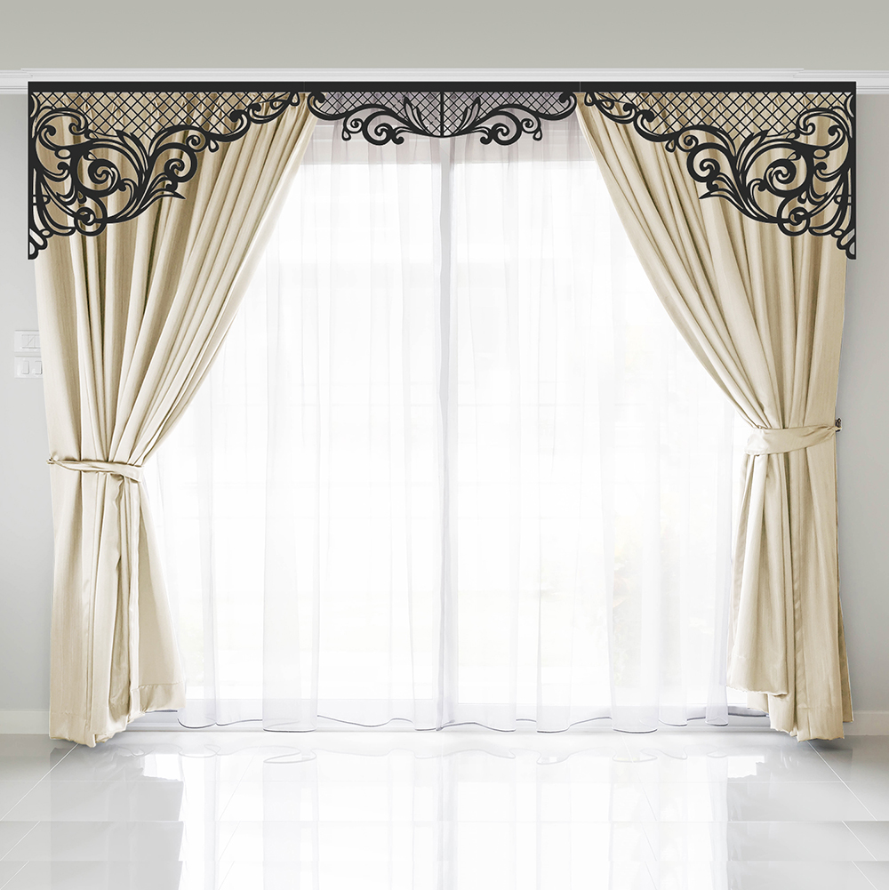 Ажурный лазерный ламбрекен аркой Adagio Windows Decor АА12 для декора карниза 300х64.6см
Ажурный лазерный ламбрекен аркой Adagio Windows Decor АА12 для декора карниза 300х64.6см