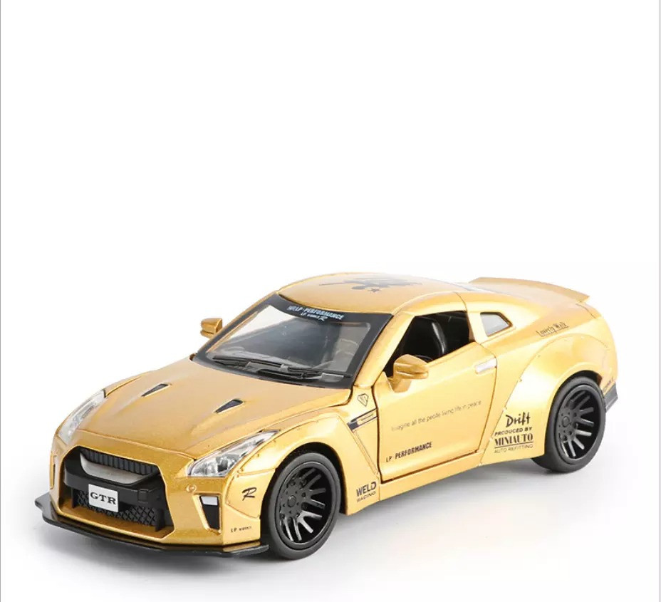 Машина игрушка АвтоПром Nissan GTR 7862 со звуковыми эффектами металлическая золотая 1:32 (641120022)
Машина игрушка АвтоПром Nissan GTR 7862 со звуковыми эффектами металлическая золотая 1:32 (641120022)