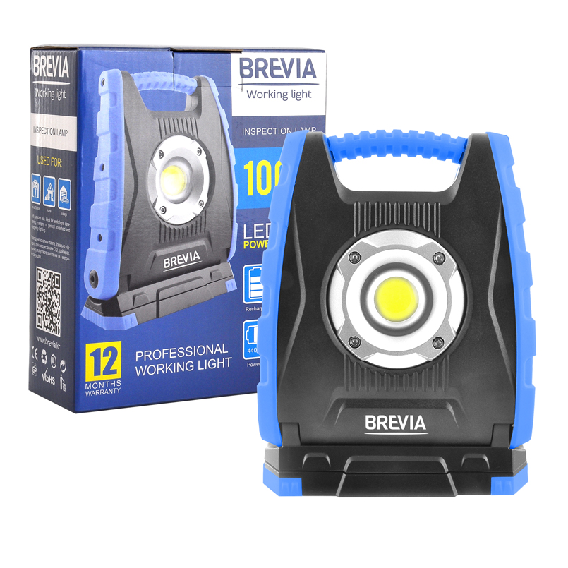 Профессиональная инспекционная лампа Brevia LED 10W COB 1000lm 4400mAh Power Bank type-C 11410
Профессиональная инспекционная лампа Brevia LED 10W COB 1000lm 4400mAh Power Bank type-C 11410