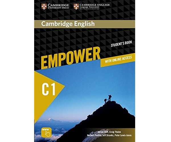 Cambridge English Empower Advanced Student's Book with Online Assessment and Practice, and Online Workbook-Пітер Льюїс-Джонс, Едріан Дофф, Крейг Тайн, Герберт Пучта, Джефф Странкс-(9781107469099)
Cambridge English Empower Advanced Student's Book with Online Assessment and Practice, and Online Workbook-Пітер Льюїс-Джонс, Едріан Дофф, Крейг Тайн, Герберт Пучта, Джефф Странкс-(9781107469099)