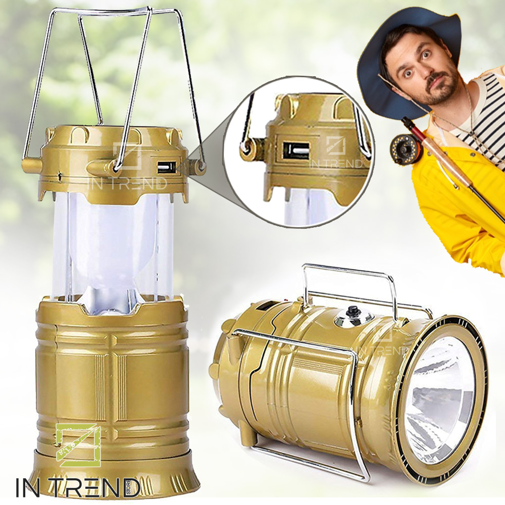 Кемпинговая лампа CAMPING LIGHT Led выдвижной светодиодный USB фонарь аккумуляторный для туризма рыбалки путешествий с повербанком и 2 видами света, Золотистый
Кемпинговая лампа CAMPING LIGHT Led выдвижной светодиодный USB фонарь аккумуляторный для туризма рыбалки путешествий с повербанком и 2 видами света, Золотистый