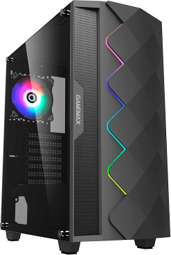 Корпус GameMax Diamond Black, без БП, ATX/MicroATX/Mini-ITX, 1x120 мм LED, 414х215х466 мм, 5.9кг
Корпус GameMax Diamond Black, без БП, ATX/MicroATX/Mini-ITX, 1x120 мм LED, 414х215х466 мм, 5.9кг