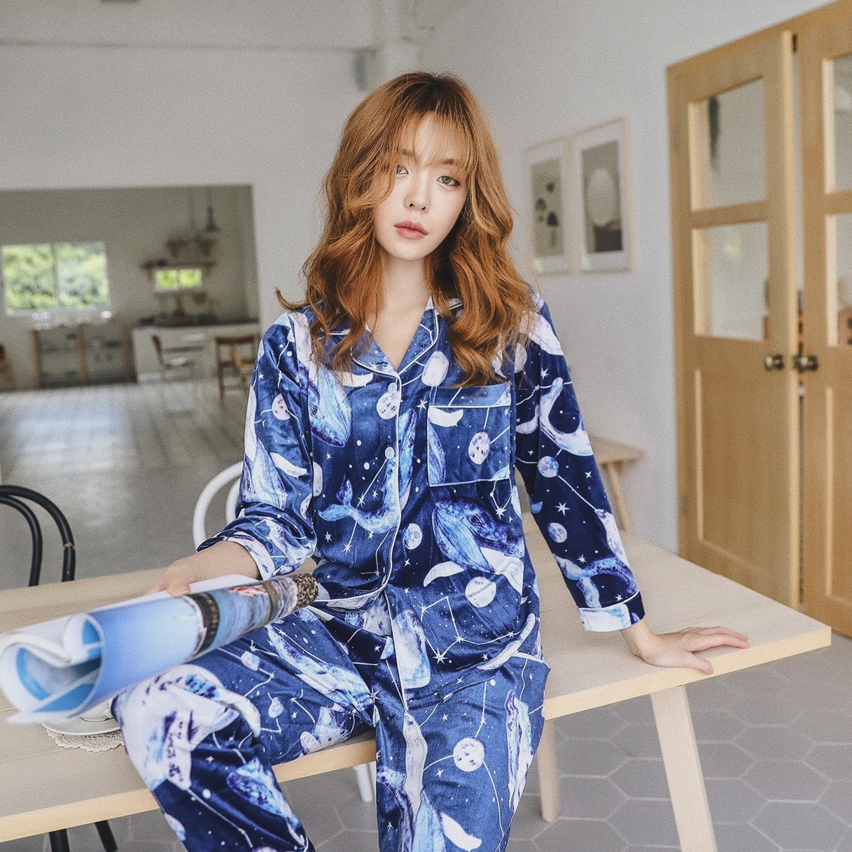 Пижама женская Blue whale Berni Fashion () Синий, Пижама женская Blue whale Berni Fashion (XL) Синий
Пижама женская Blue whale Berni Fashion () Синий, Пижама женская Blue whale Berni Fashion (XL) Синий
