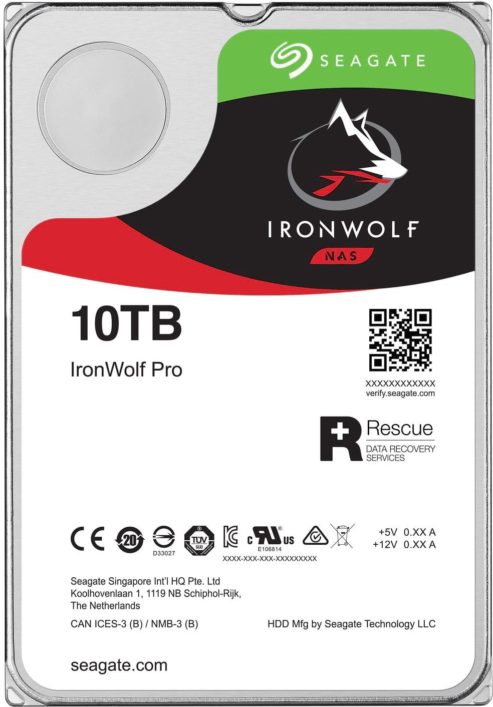 Жесткий диск Seagate IronWolf Pro HDD 10TB 7200rpm 256MB ST10000NE0008 3.5" SATAIII
Жесткий диск Seagate IronWolf Pro HDD 10TB 7200rpm 256MB ST10000NE0008 3.5" SATAIII