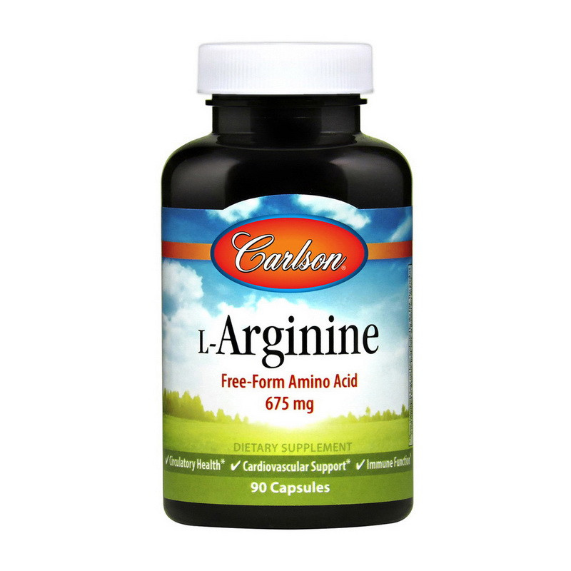 Аргинин в свободной форме Carlson Labs L-Arginine Free-Form Amino Acid 675 mg (90 caps)
Аргинин в свободной форме Carlson Labs L-Arginine Free-Form Amino Acid 675 mg (90 caps)