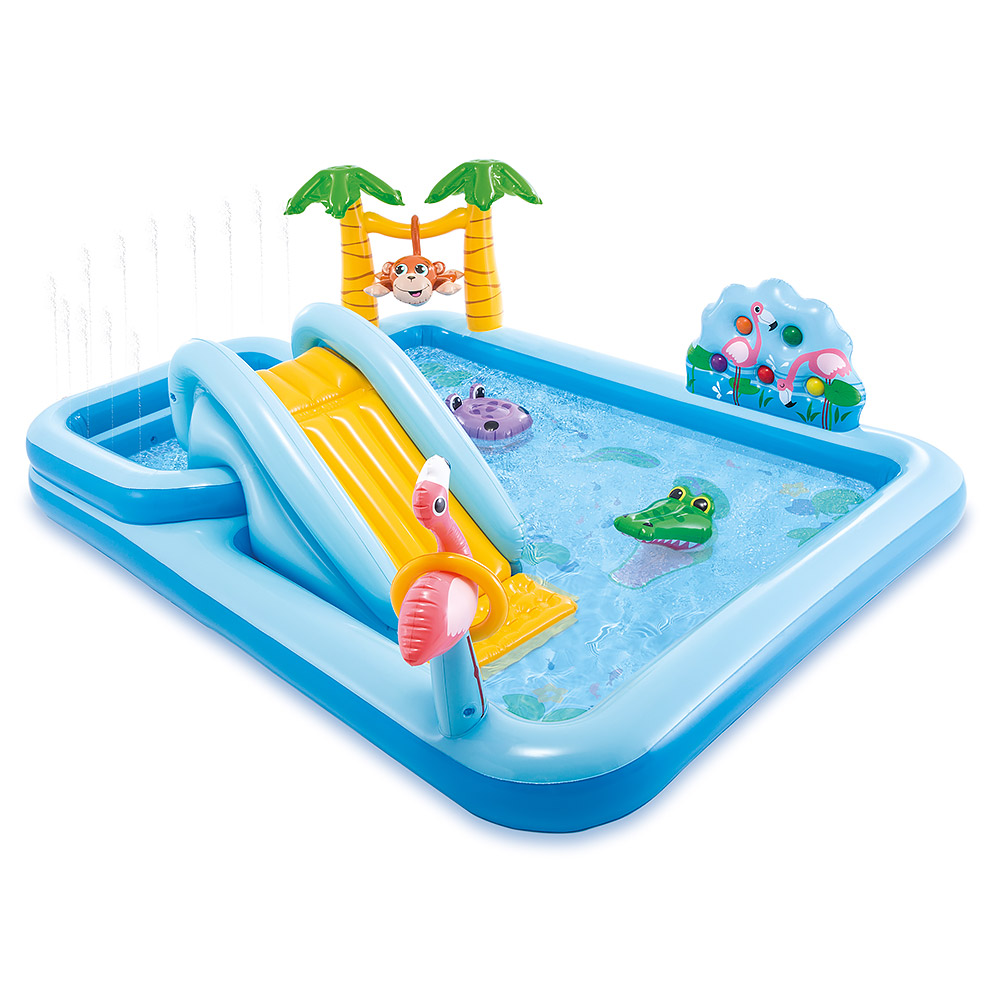 Игровой центр 57161 (2шт) Джунгли,257-216-84см,бассейн,горка,493л,от3лет,слив.клап,ремкомплект, в ко
Игровой центр 57161 (2шт) Джунгли,257-216-84см,бассейн,горка,493л,от3лет,слив.клап,ремкомплект, в ко