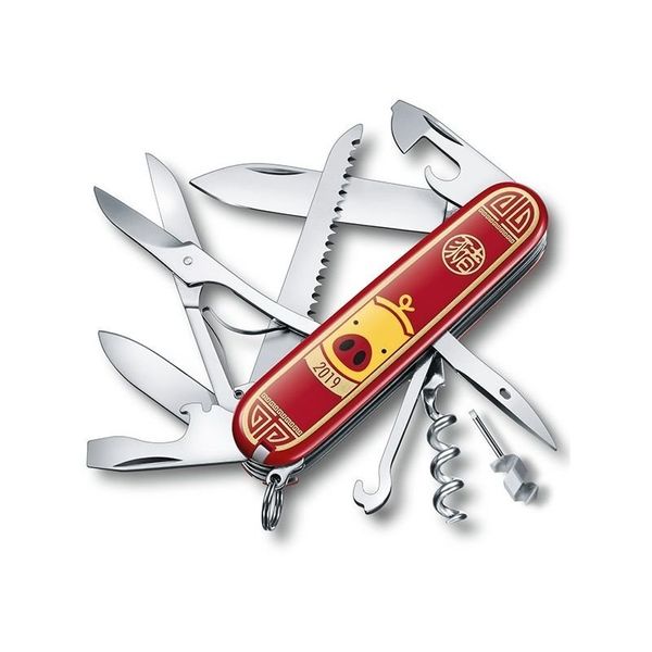 Нож складной карманный багатофункціональний Victorinox Huntsman Year Of The Pig (1.3714.E8)
Нож складной карманный багатофункціональний Victorinox Huntsman Year Of The Pig (1.3714.E8)