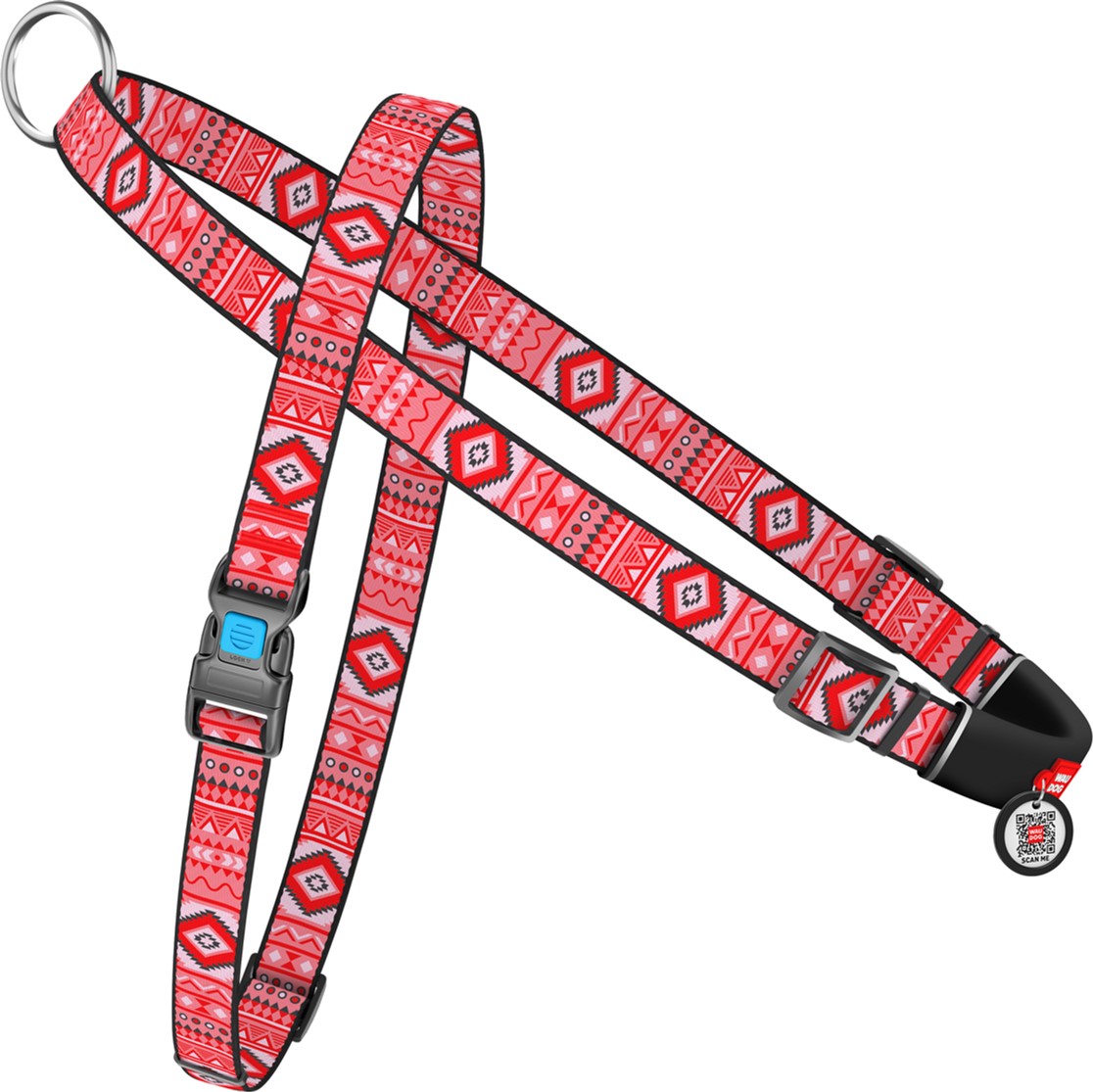 Шлея для собак быстросъемная Collar WAUDOG Nylon c QR паспортом, рисунок "Этно красный", пластиковый фастекс, S, Ш 15 мм, А 40-55 см, В 45-60 см (5477)
Шлея для собак быстросъемная Collar WAUDOG Nylon c QR паспортом, рисунок "Этно красный", пластиковый фастекс, S, Ш 15 мм, А 40-55 см, В 45-60 см (5477)