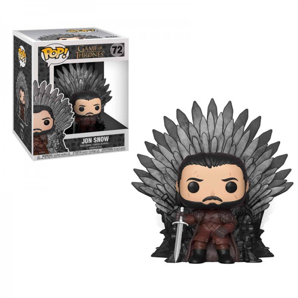 Фигурка Funko POP! Deluxe GOT S10 - Jon Snow Sitting on Iron Throne Vinyl Figure, 37791, 10 см
Фигурка Funko POP! Deluxe GOT S10 - Jon Snow Sitting on Iron Throne Vinyl Figure, 37791, 10 см