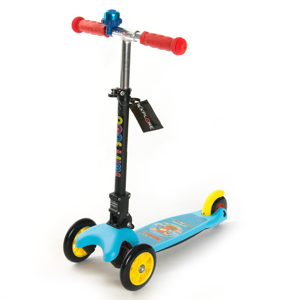 Самокат трехколесный Explore SWIFT SCOO junior+ wheels flach Scooter голубой желтый с фонариком, складная конструкция (99)
Самокат трехколесный Explore SWIFT SCOO junior+ wheels flach Scooter голубой желтый с фонариком, складная конструкция (99)