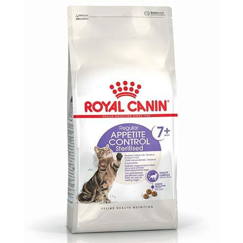 Сухой корм Royal Canin Sterilised Appetite Control 7+ для стерилизованных кошек от 7 лет, 1.5 кг
Сухой корм Royal Canin Sterilised Appetite Control 7+ для стерилизованных кошек от 7 лет, 1.5 кг