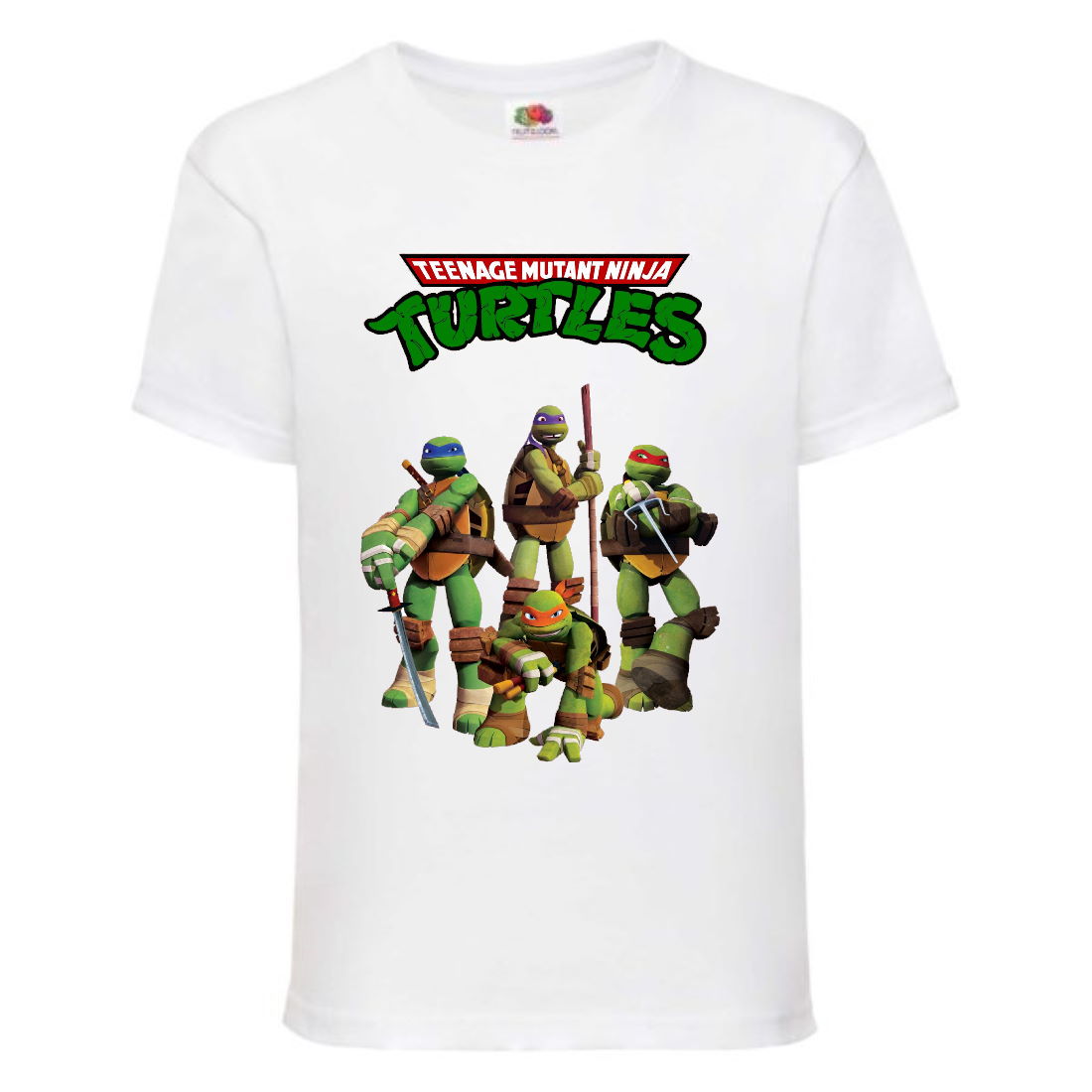 Футболка детская Черепашки Ниндзя 0011 (Ninja Turtles) белая (NTS wh 0011) 104 см
Футболка детская Черепашки Ниндзя 0011 (Ninja Turtles) белая (NTS wh 0011) 104 см