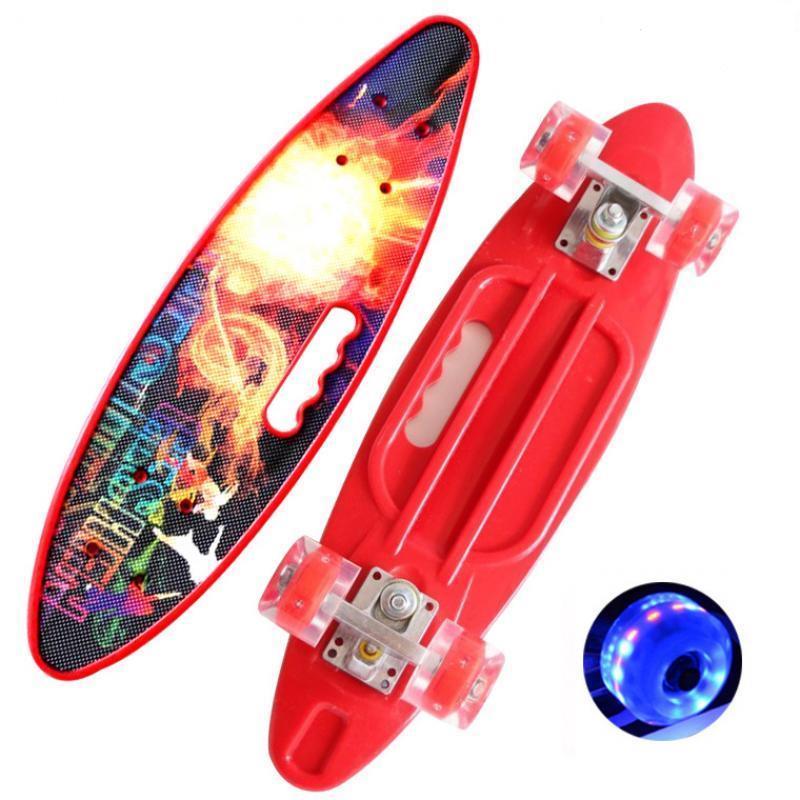 Скейт Пенни Борд Penny My Go Cruiser круизер с ручкой Profi 2022 красно-черный со светящимися колесами
Скейт Пенни Борд Penny My Go Cruiser круизер с ручкой Profi 2022 красно-черный со светящимися колесами