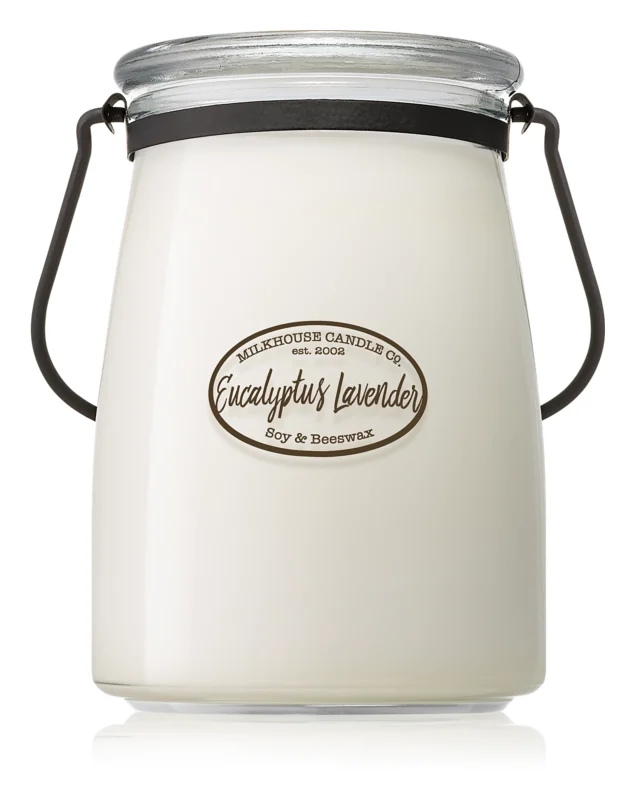 Milkhouse Candle Co. Creamery Eucalyptus Lavender ароматизована свічка 624 гр Butter Jar
Milkhouse Candle Co. Creamery Eucalyptus Lavender ароматизована свічка 624 гр Butter Jar