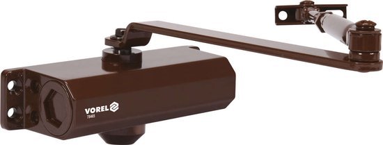 Доводчик дверей механический VOREL: 40-65 кг, 180 °, 182 х 42 х 63 мм, бронзовый покрытия
Доводчик дверей механический VOREL: 40-65 кг, 180 °, 182 х 42 х 63 мм, бронзовый покрытия