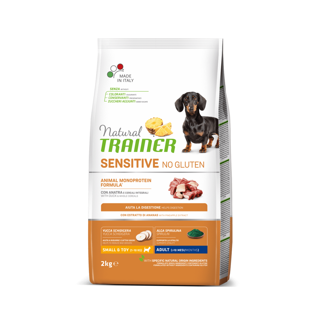 Сухой корм Trainer (Трейнер) Dog Sensitive Small&Toy Adult Mini для взрослых собак мелких пород с кониной, 2
Сухой корм Trainer (Трейнер) Dog Sensitive Small&Toy Adult Mini для взрослых собак мелких пород с кониной, 2