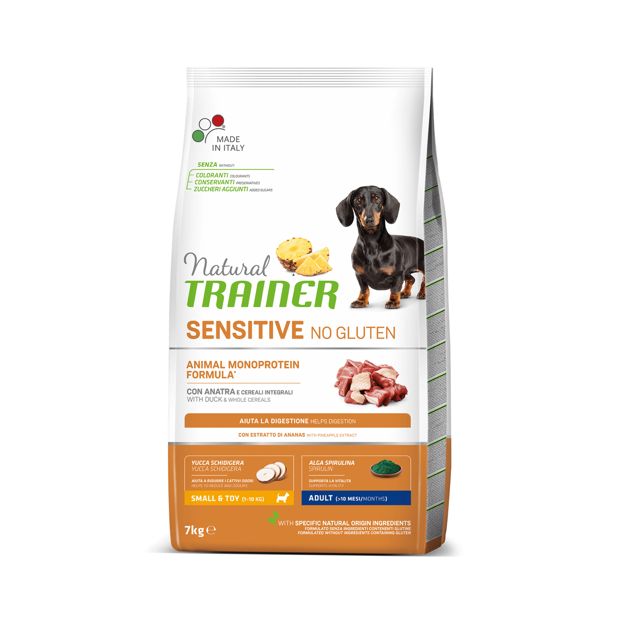 Сухой корм Trainer (Трейнер) Dog Sensitive Small&Toy Adult Mini With для взрослых собак мелких пород с
Сухой корм Trainer (Трейнер) Dog Sensitive Small&Toy Adult Mini With для взрослых собак мелких пород с