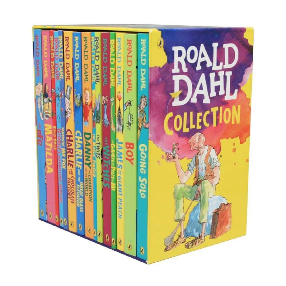 Книга на английском языке Roald Dahl Collection (15 Books) от автора Roald Dahl и издательства Penguin Books из Великобритании
Книга на английском языке Roald Dahl Collection (15 Books) от автора Roald Dahl и издательства Penguin Books из Великобритании