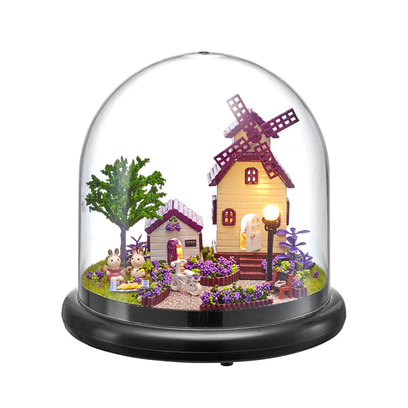 3D Румбокс кукольный дом конструктор под куполом DIY Cute Room ZQW-2019 Лавандовый Прованс
3D Румбокс кукольный дом конструктор под куполом DIY Cute Room ZQW-2019 Лавандовый Прованс