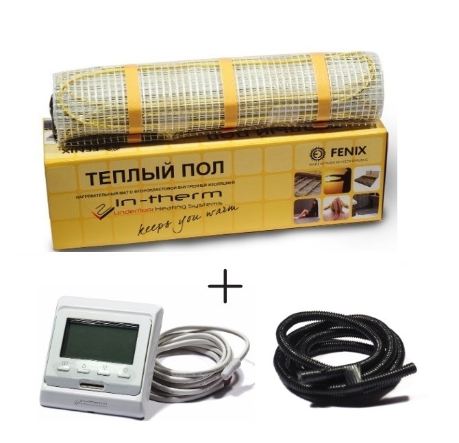 Комплект нагревательный мат In-Therm 200 Вт/м² + программируемый терморегулятор E51 3.2
Комплект нагревательный мат In-Therm 200 Вт/м² + программируемый терморегулятор E51 3.2