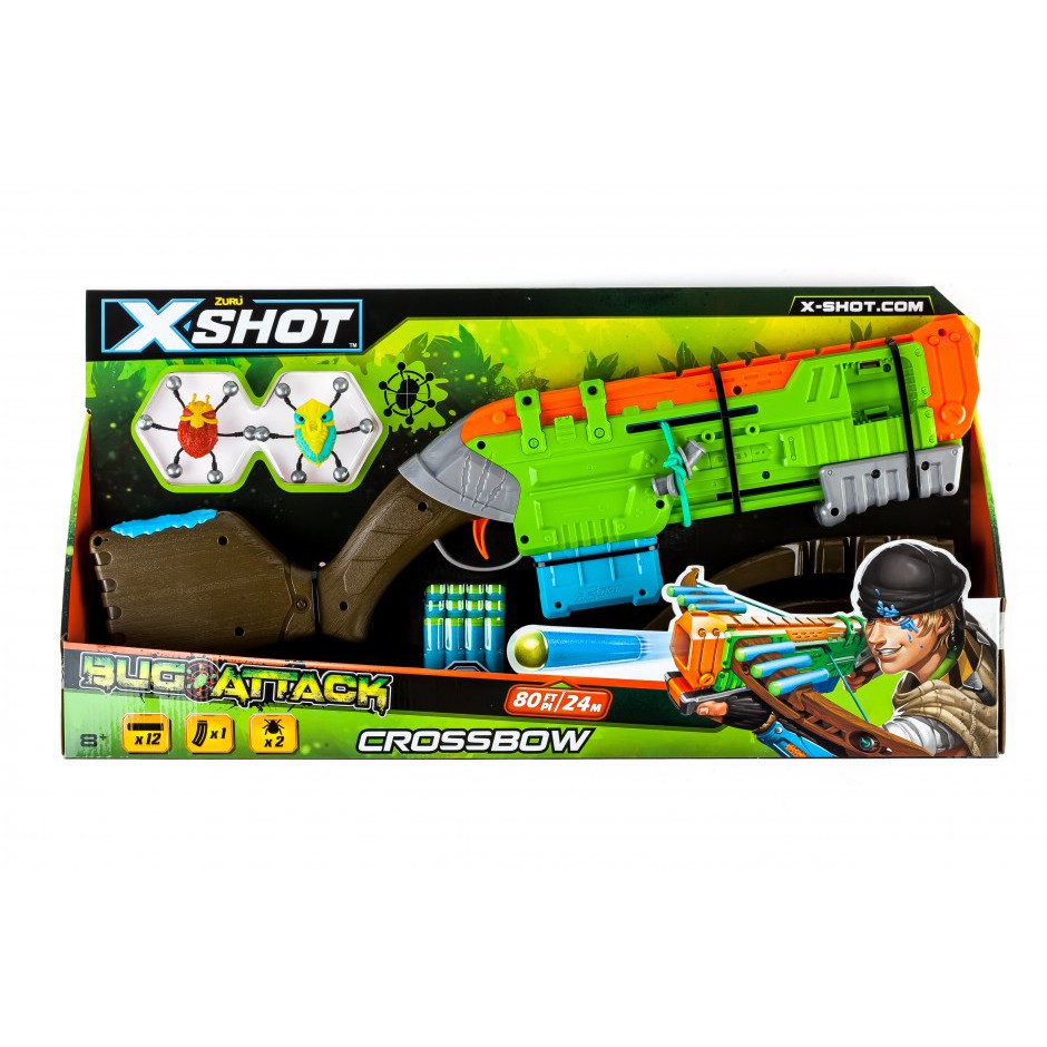 Скорострельный бластер «Crossbow Огонь по жукам X-Shot, в коробке 60*31*7,3см (4817)
Скорострельный бластер «Crossbow Огонь по жукам X-Shot, в коробке 60*31*7,3см (4817)