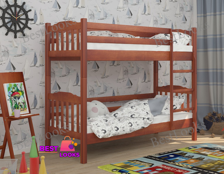 Кровать Двухъярусная 80х190 Wellmebely Бай-Бай Трансформер сосна Яблоня Л6
Кровать Двухъярусная 80х190 Wellmebely Бай-Бай Трансформер сосна Яблоня Л6