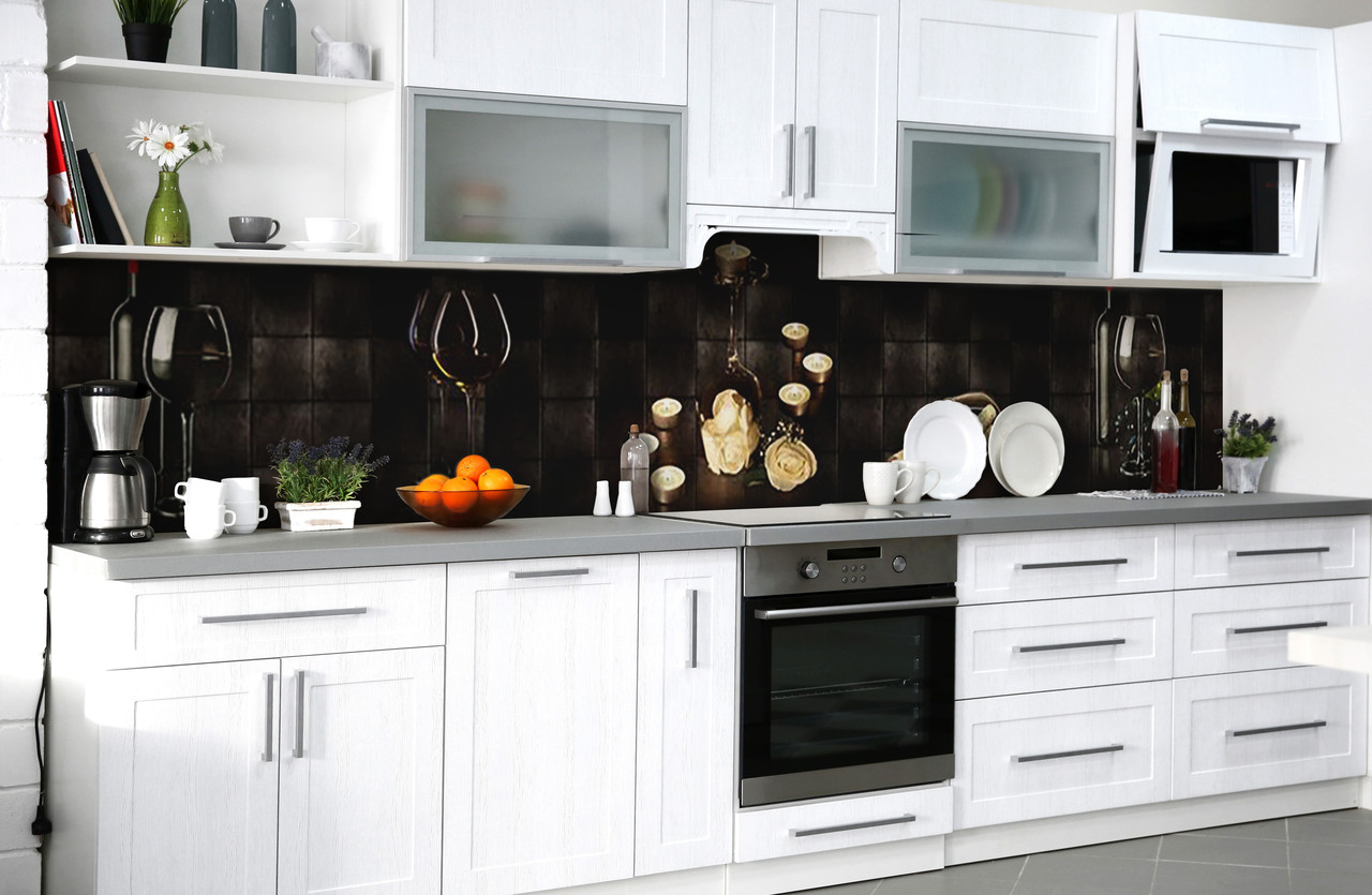 Скинали на кухню Zatarga «Вечер для двоих» 600х3000 мм виниловая 3Д наклейка кухонный фартук самоклеящаяся
Скинали на кухню Zatarga «Вечер для двоих» 600х3000 мм виниловая 3Д наклейка кухонный фартук самоклеящаяся