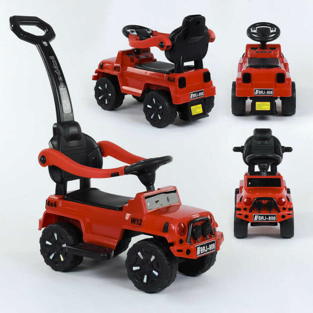 Машинка толокар с подсветкой фар, съемным бампером, русская озвучка, красный (808 W-3377)
Машинка толокар с подсветкой фар, съемным бампером, русская озвучка, красный (808 W-3377)