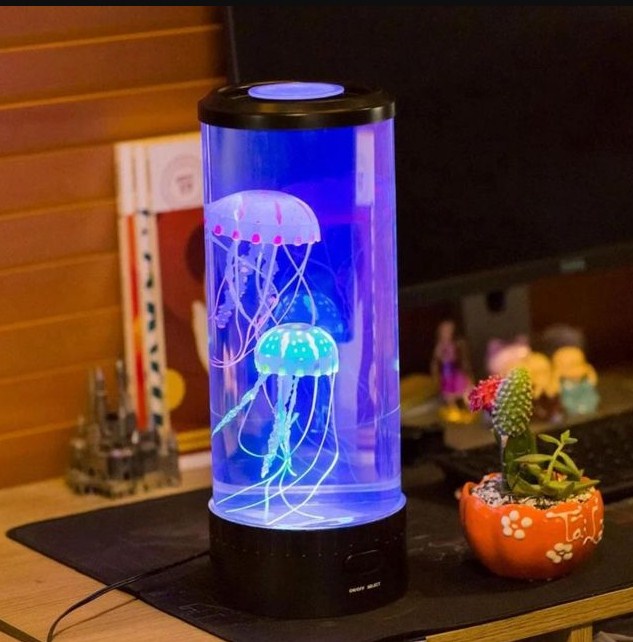 Лампа ночник настольный со светодиодными медузами LED Jellyfish Mood Lamp лампа медуза 3д ночник
Лампа ночник настольный со светодиодными медузами LED Jellyfish Mood Lamp лампа медуза 3д ночник