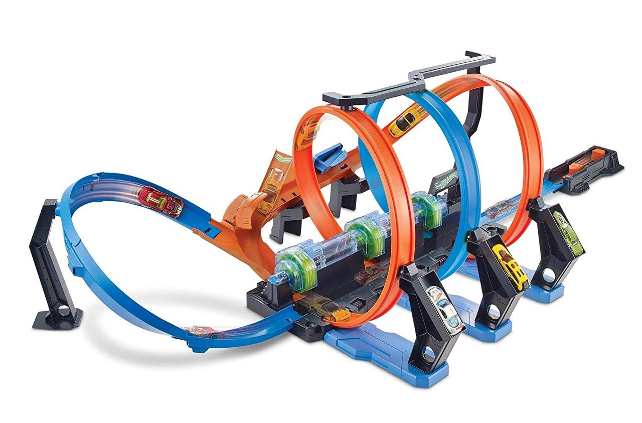 Автомобильный трек Mattel Hot Wheels Corkscrew Crash Track Невероятные виражи (FTB65)
Автомобильный трек Mattel Hot Wheels Corkscrew Crash Track Невероятные виражи (FTB65)