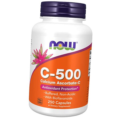Аскорбат Кальция, Витамин С, C-500 Calcium Ascorbate, Now Foods 250вегкапс (36128322)
Аскорбат Кальция, Витамин С, C-500 Calcium Ascorbate, Now Foods 250вегкапс (36128322)