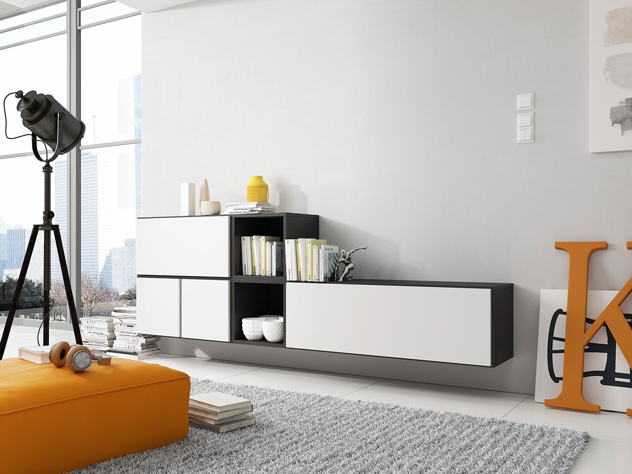 Гостиная стенка комплект из ламинированной ДСП Roco 9 Черный/Белый Сama Польша без подсветки
Гостиная стенка комплект из ламинированной ДСП Roco 9 Черный/Белый Сama Польша без подсветки