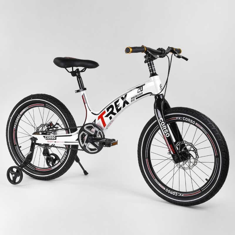 Детский магниевый велосипед 20`` CORSO «T-REX» 93651 (1) магниевая рама, дисковые тормоза, дополнительные колеса, собран на 75
Детский магниевый велосипед 20`` CORSO «T-REX» 93651 (1) магниевая рама, дисковые тормоза, дополнительные колеса, собран на 75
