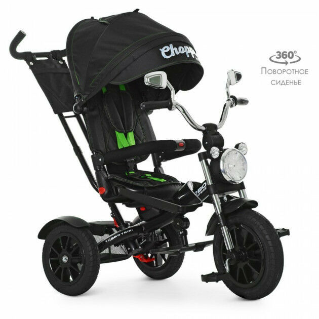 Велосипед трехколесный TURBOTRIKE велосипед-коляска с родительской ручкой с игровой панелью поворотное сидение M 4056HA-20 черный с салатовым
Велосипед трехколесный TURBOTRIKE велосипед-коляска с родительской ручкой с игровой панелью поворотное сидение M 4056HA-20 черный с салатовым