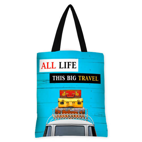 Сумка женская тканевая Original Presentville All life this big travel 40x45 см
Сумка женская тканевая Original Presentville All life this big travel 40x45 см