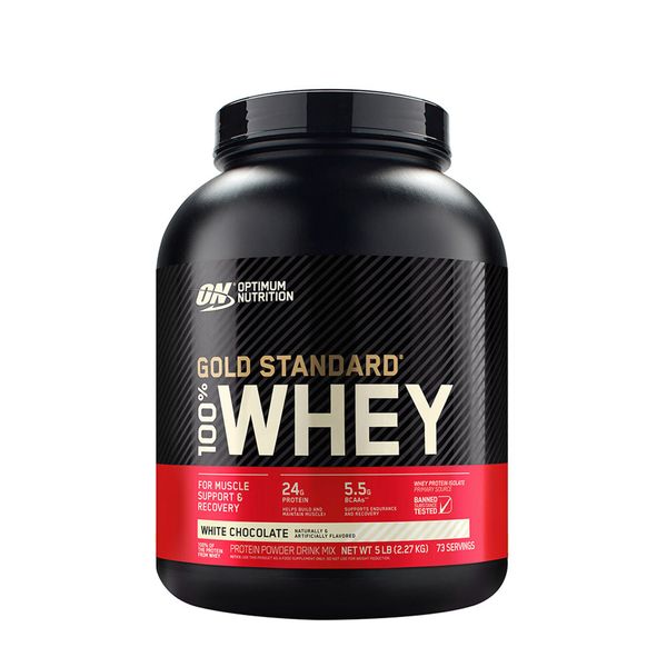 Сывороточный протеин 100% Whey Gold Standard Natural Optimum Nutrition белый шоколад 2.268 кг (ON128)
Сывороточный протеин 100% Whey Gold Standard Natural Optimum Nutrition белый шоколад 2.268 кг (ON128)