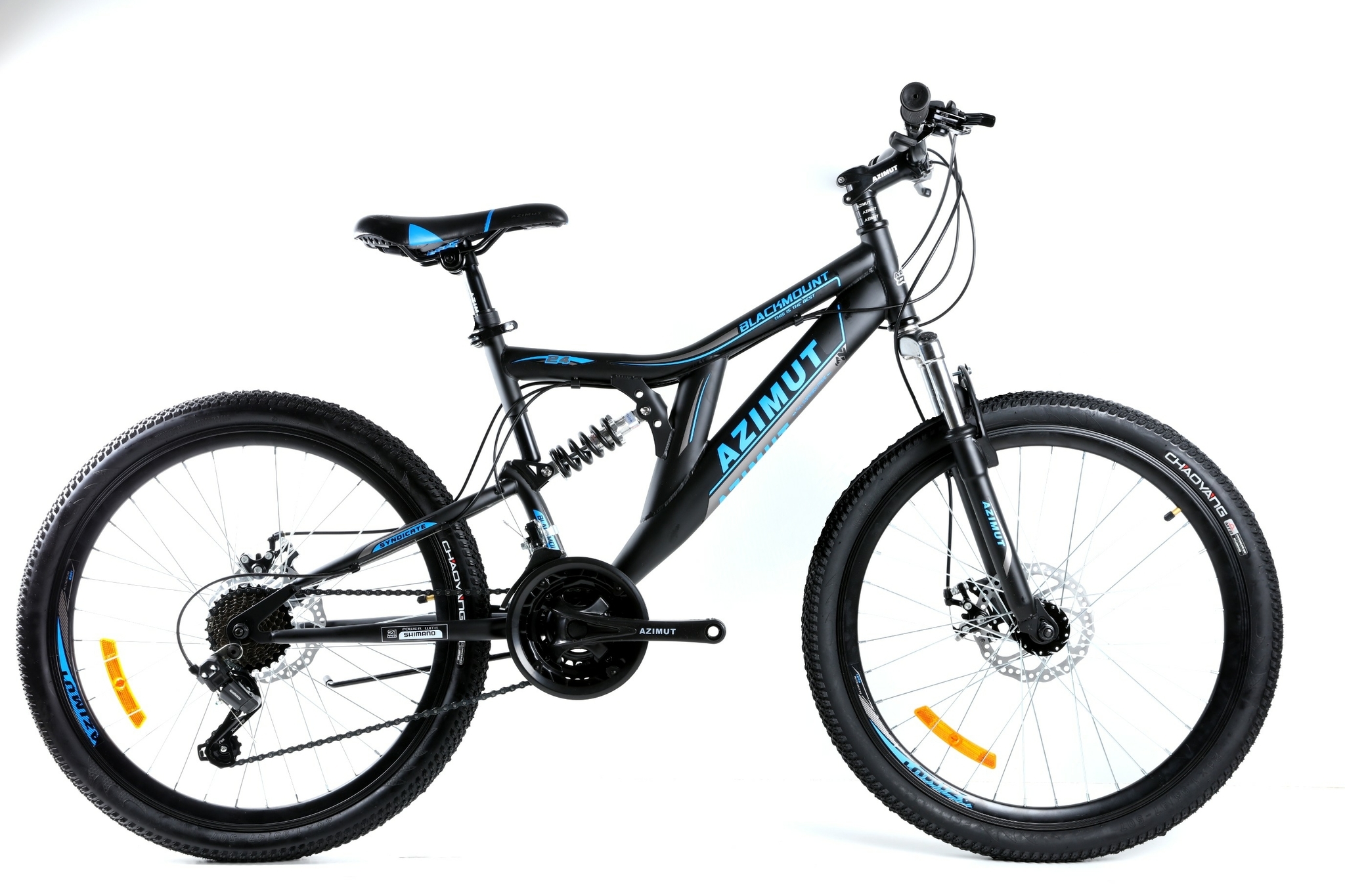 Велосипед Azimut Blackmount 2021 Shimano 24" 16" Black / Blue (Blackmount/GFRD)
Велосипед Azimut Blackmount 2021 Shimano 24" 16" Black / Blue (Blackmount/GFRD)