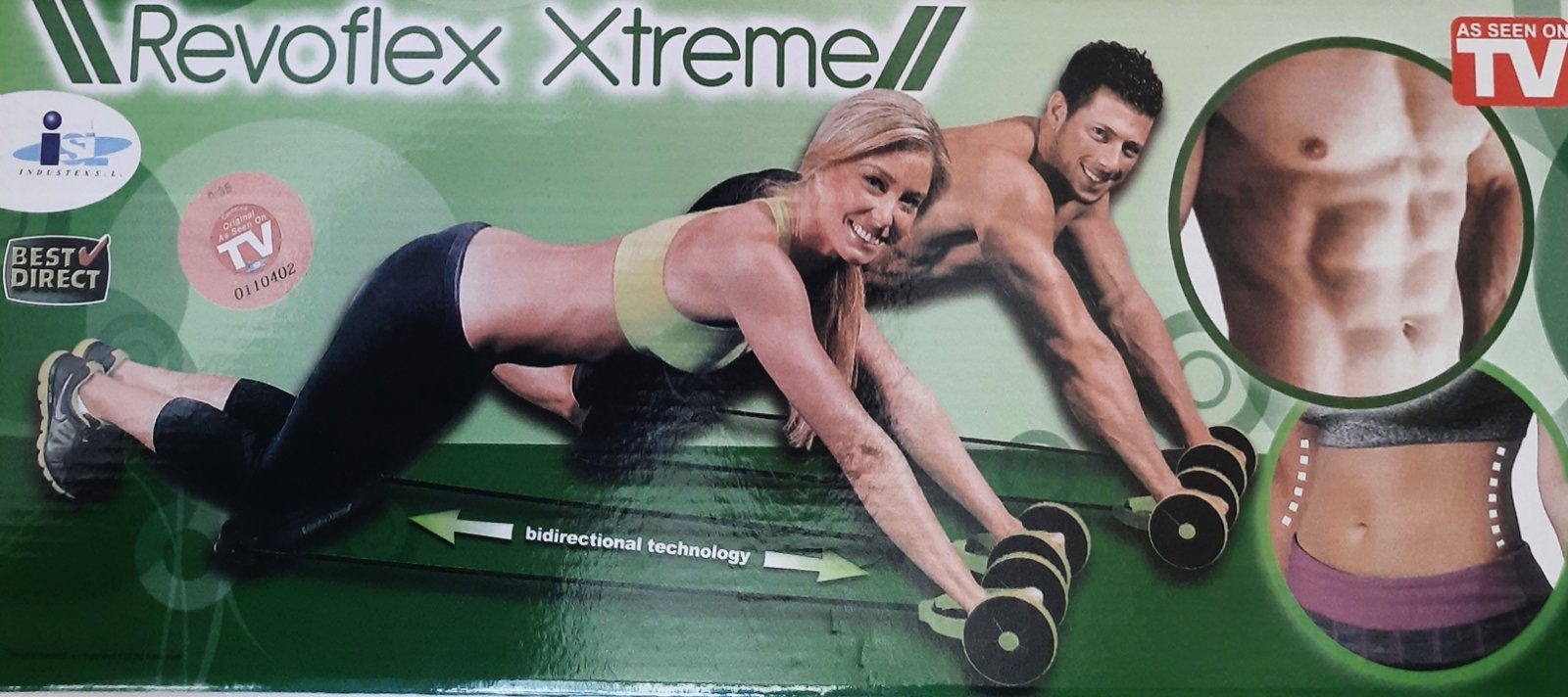 Набор эспандеров Revoflex Xtreme - фитнес модератор тела с 6 тью уровнями интенсивности тренировок .
Набор эспандеров Revoflex Xtreme - фитнес модератор тела с 6 тью уровнями интенсивности тренировок .
