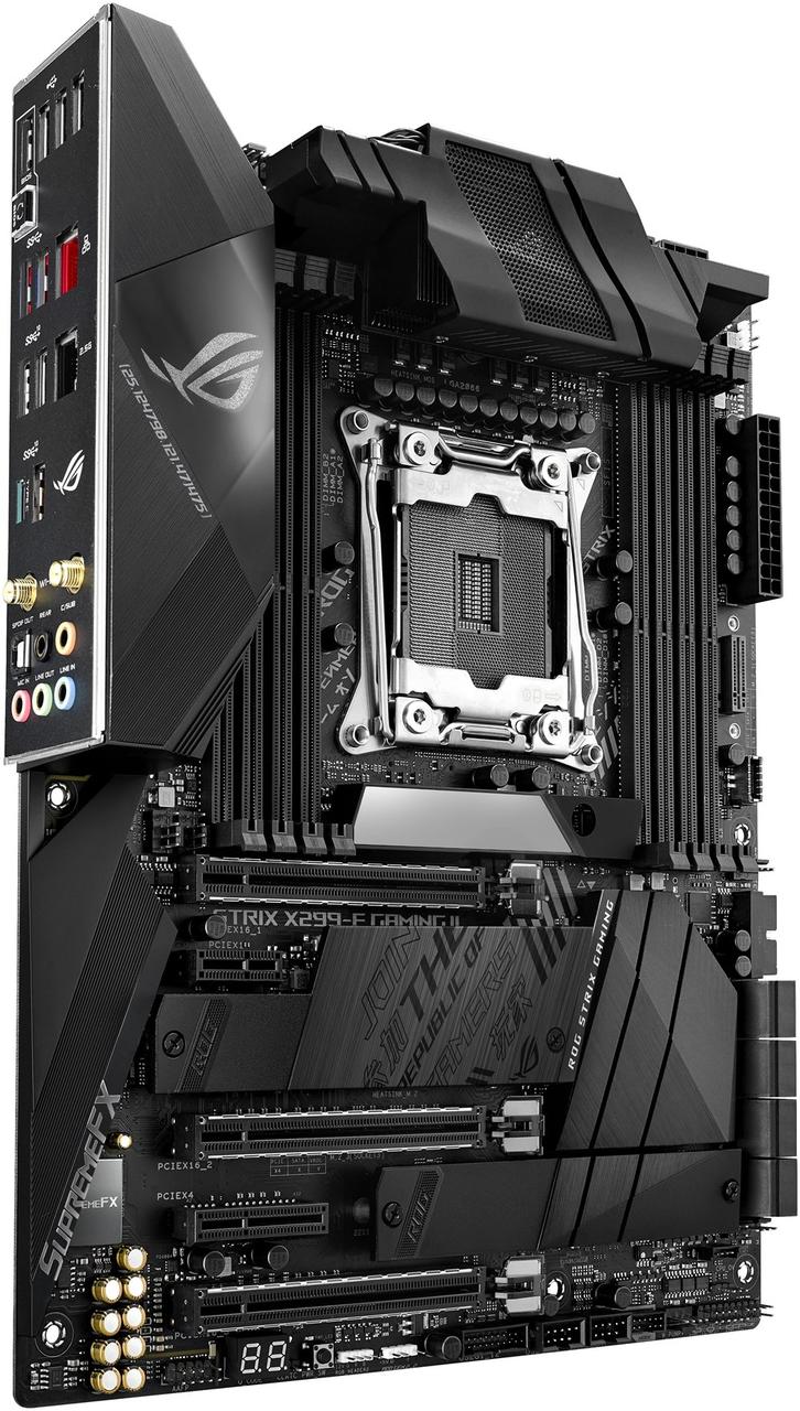 Материнская плата ASUS STRIX_X299-E_GAMING_II s2066 X299 8xDDR4, Wi-Fi!!!BT, M.2, ATX (JN63STRIX_X299-E_GAMING_II)
Материнская плата ASUS STRIX_X299-E_GAMING_II s2066 X299 8xDDR4, Wi-Fi!!!BT, M.2, ATX (JN63STRIX_X299-E_GAMING_II)