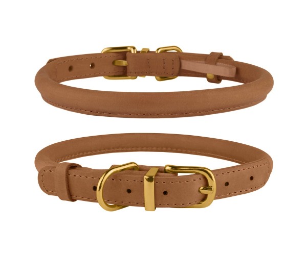 Ошейник для Собак Круглый Кожаный BronzeDog Premium Crazy Светло-Коричневый 11 мм 38-48 см (002518)
Ошейник для Собак Круглый Кожаный BronzeDog Premium Crazy Светло-Коричневый 11 мм 38-48 см (002518)