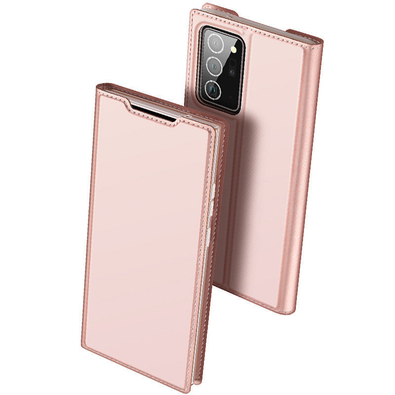 Чехол-книжка Dux Ducis с карманом для визиток для Samsung Galaxy Note 20 Ultra Rose Gold
Чехол-книжка Dux Ducis с карманом для визиток для Samsung Galaxy Note 20 Ultra Rose Gold