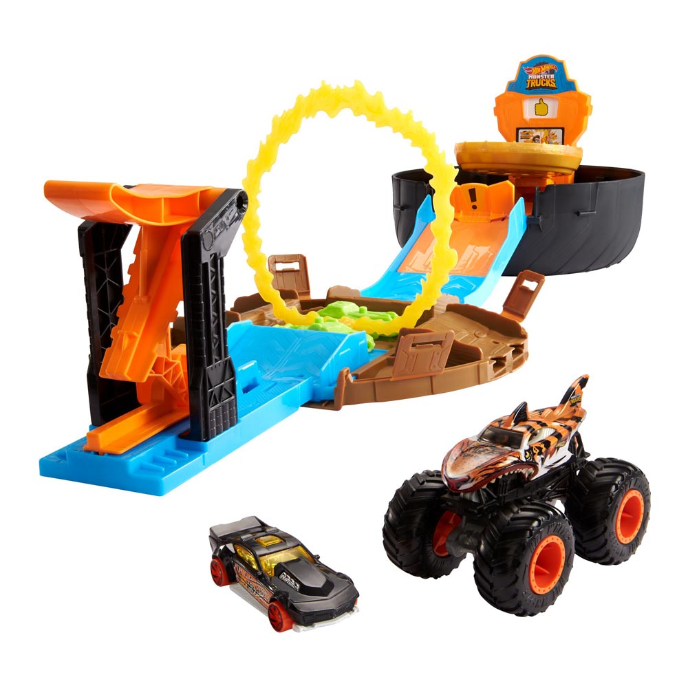 Игровой набор детский трек Hot Wheels Monster trucks хот вилс Трюки в шине (GVK48)
Игровой набор детский трек Hot Wheels Monster trucks хот вилс Трюки в шине (GVK48)
