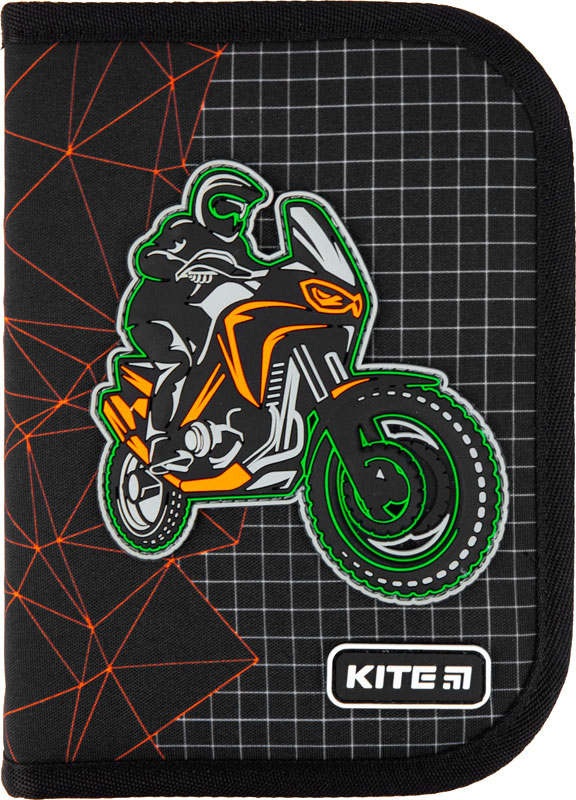 Пенал без наполнения Kite Education Motocross 1 отделение 2 отворота Черный (K21-622-2)
Пенал без наполнения Kite Education Motocross 1 отделение 2 отворота Черный (K21-622-2)