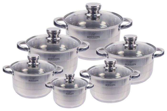 Комплект посуду (BH-1275-71275N-Ф) Bohmann 12 пр.
Комплект посуду (BH-1275-71275N-Ф) Bohmann 12 пр.