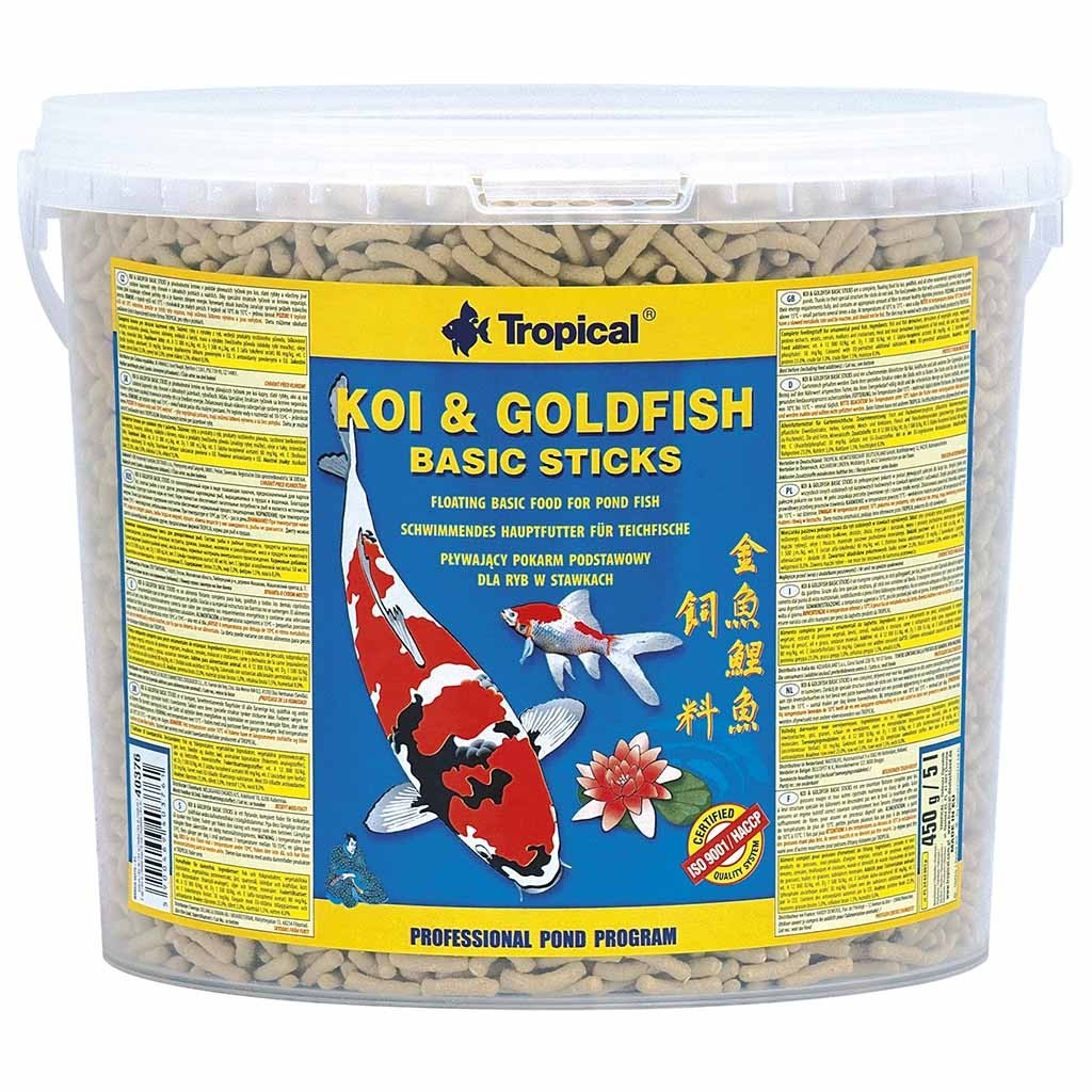 Корм Tropical Koi & Goldfish Basic Sticks для прудовых рыб в палочках 21 л (40378)
Корм Tropical Koi & Goldfish Basic Sticks для прудовых рыб в палочках 21 л (40378)