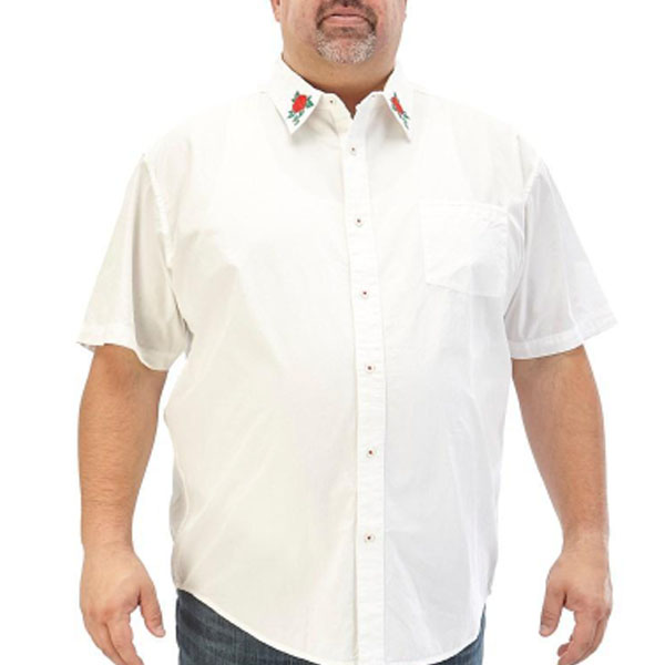 Мужская рубашка Big Tall White Button Down Shirt with Embroidered Floral Collar by ENGLISH LAUNDRY 2XL
Мужская рубашка Big Tall White Button Down Shirt with Embroidered Floral Collar by ENGLISH LAUNDRY 2XL