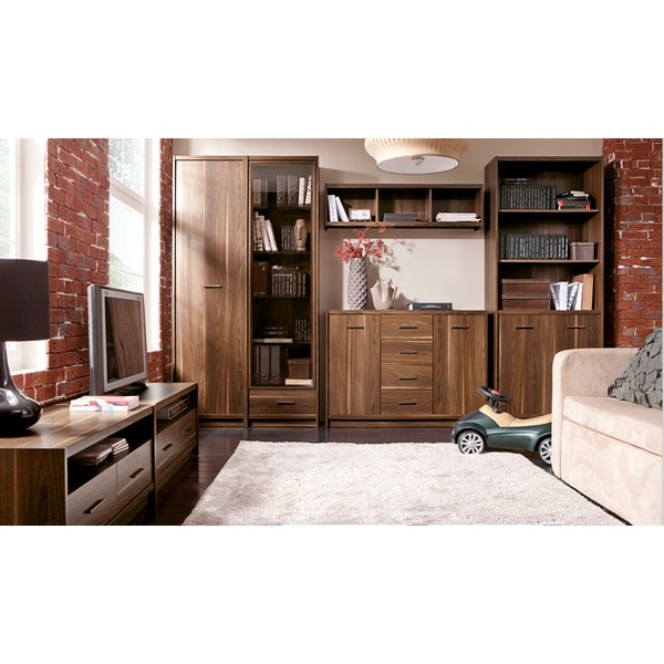 Гостиная стенка комплект Опен из ДСП и МДФ Gerbor 4
Гостиная стенка комплект Опен из ДСП и МДФ Gerbor 4