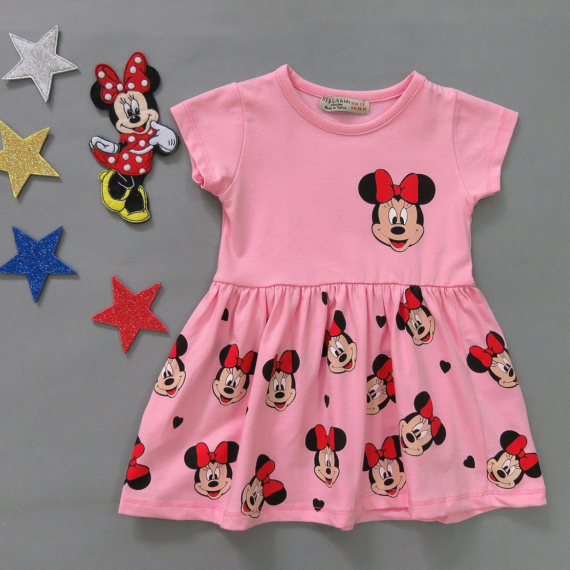 Летнее платье Minnie Mouse Stella kids для девочки 86-92 см (Маломерит) Розовое 16278
Летнее платье Minnie Mouse Stella kids для девочки 86-92 см (Маломерит) Розовое 16278