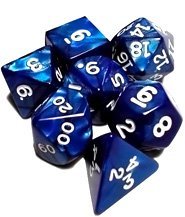 Koplow games Набор кубиков Перламутр d00, d4, d6, d8, d10, d12, d20 (синий) (Dice Set Pearl Blue)
Koplow games Набор кубиков Перламутр d00, d4, d6, d8, d10, d12, d20 (синий) (Dice Set Pearl Blue)